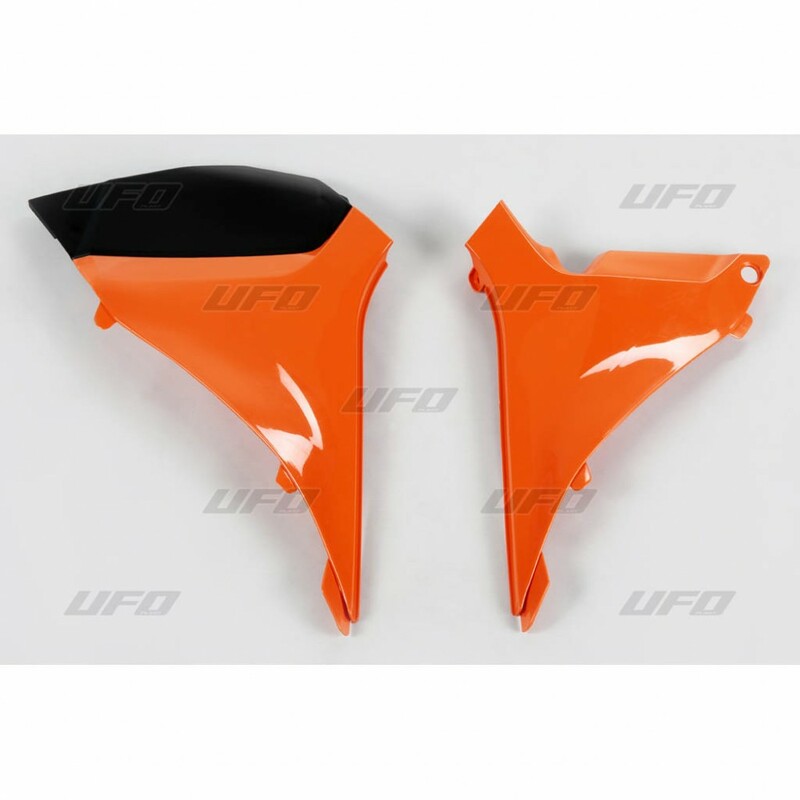 Obrázek produktu UFO Kryty vzduchových boxů oranžové KTM SX-F250/350/450/505 KT04025#127