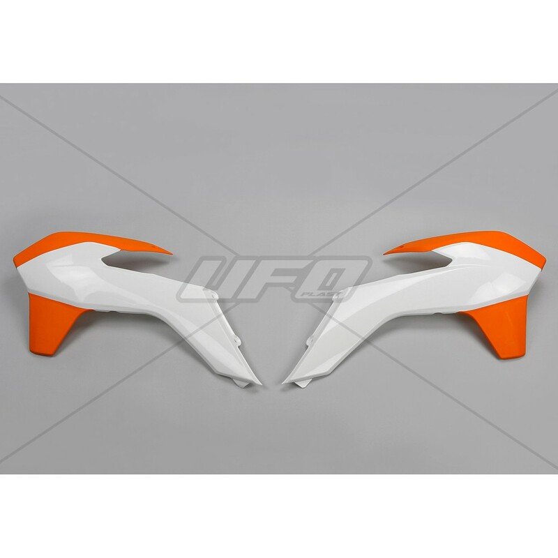Obrázek produktu Kryty chladiče UFO barva OEM 2015 KTM KT04052#999W