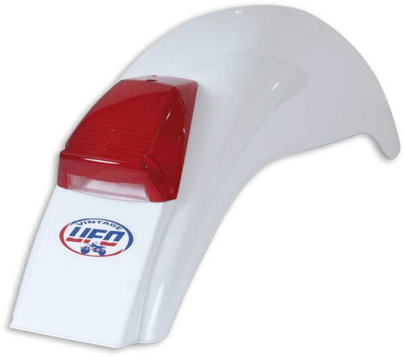 Obrázek produktu UFO Fantic Zadní blatník + světlo Bílá ME08031#W
