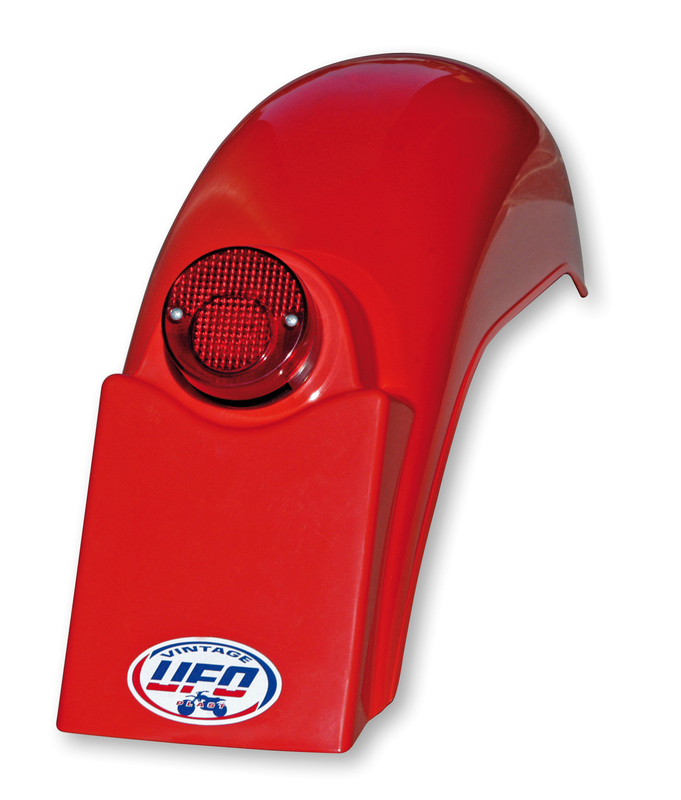 Obrázek produktu UFO Fantic Zadní blatník + světlo Bílá ME08036#W