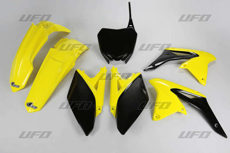 Obrázek produktu Plastová sada UFO OEM Barva žlutá/černá Suzuki RM-Z250 SUKIT413@999