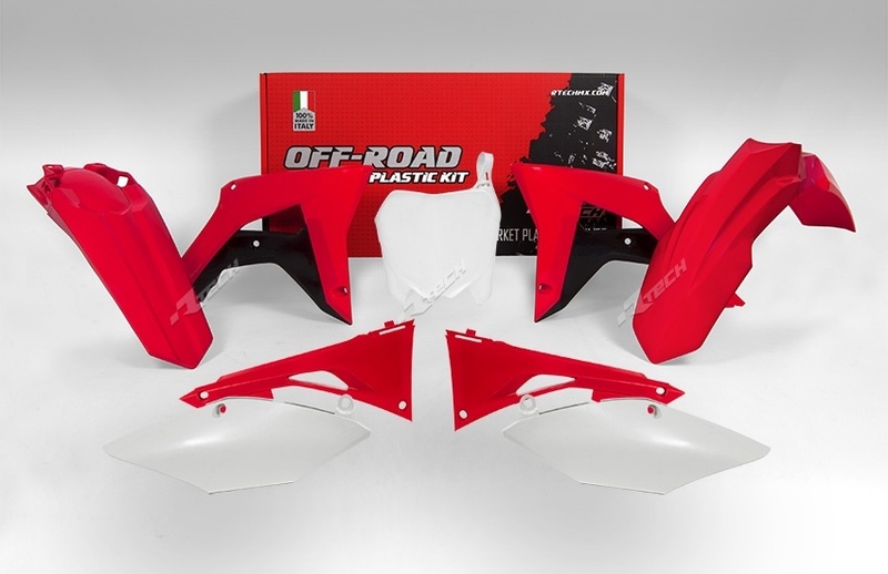 Obrázek produktu RACETECH Plastová sada OEM Color (2017) Červená/černá/bílá Honda CRF450R R-KITCRF-OEM-599
