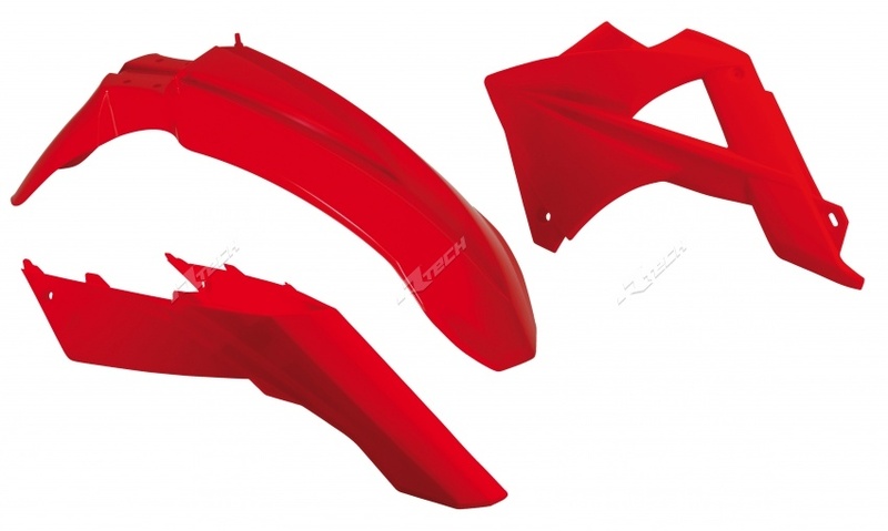 Obrázek produktu RACETECH Plastová sada OEM Barva Červená Plynová EC125/250/300/450 FSR R-KITGAS-OEM-403