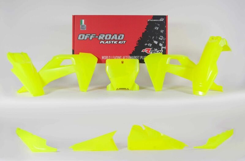 Obrázek produktu Plastová sada RACETECH Neon Yellow Husqvarna TC/FC R-KITHSQ-GF0-599
