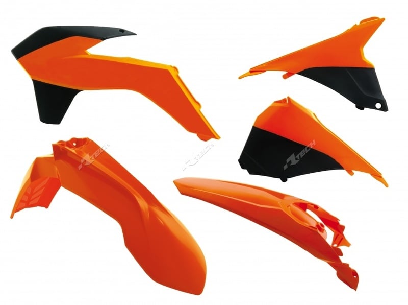 Obrázek produktu RACETECH Plastová sada OEM barva (2014) Oranžová/černá KTM EXC/EXC-F 125 A + R-KITKTM-OEM-415
