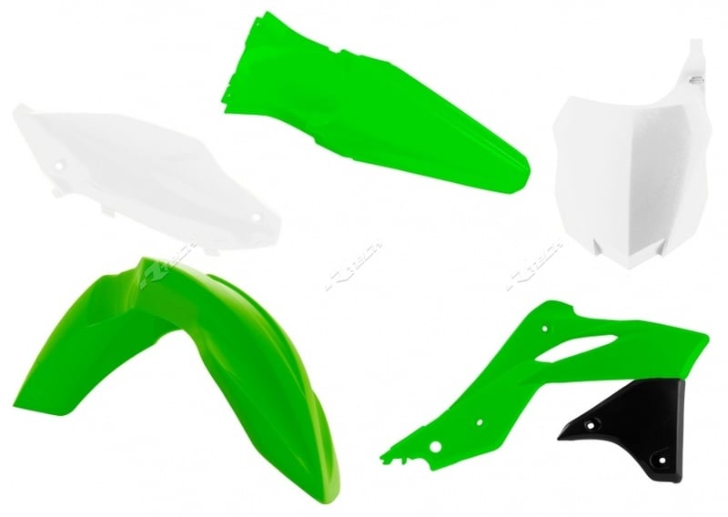 Obrázek produktu RACETECH Plastová sada OEM Color (2016) Zelená/bílá Kawasaki KX250F R-KITKXF-OEM-596