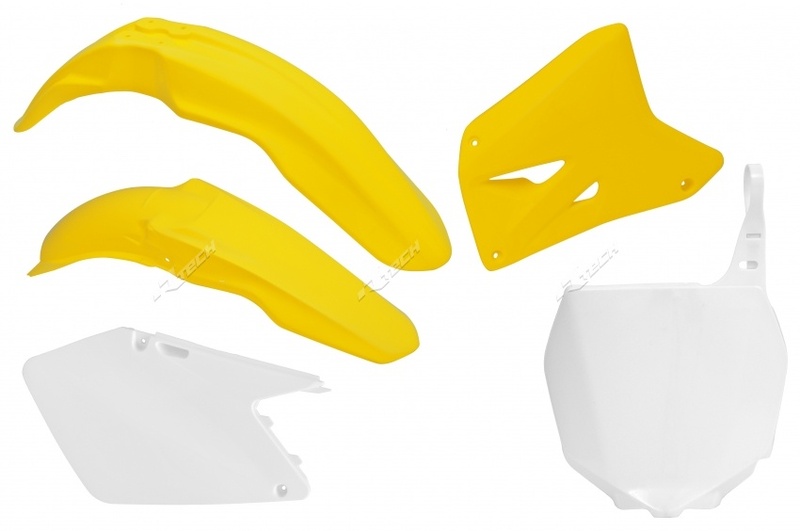 Obrázek produktu RACETECH Plastová sada OEM barva (2009) žlutá/bílá Suzuki RM125/250 R-KITRM0-OEM-502
