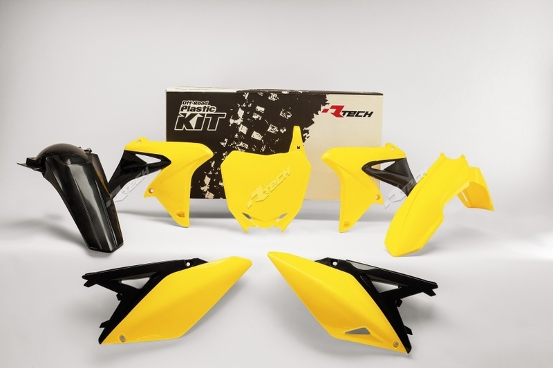 Obrázek produktu Plastová sada RACETECH v barvě OEM (14-16) žlutočerná Suzuki RM-Z250 R-KITRMZ-OEM-511