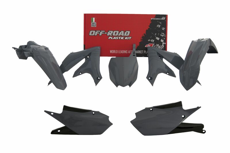 Obrázek produktu RACETECH Plastic Kit Quantum Grey Yamaha YZ250F R-KITYZF-GR0-518