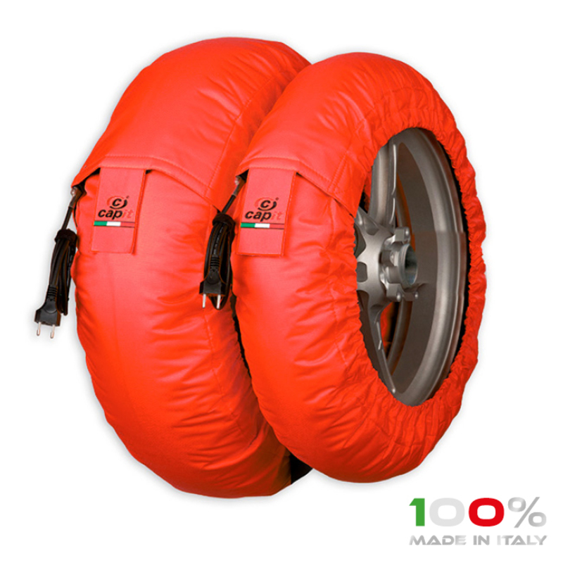Obrázek produktu CAPIT Suprema Spina Tirewarmers Red Velikost M/XXL S2P0205-RED-001T