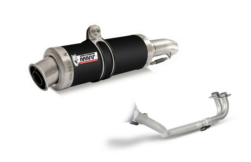Obrázek produktu Kompletní výfukový systém MIVV GP - Yamaha T-Max 500 00.73.Y.018.LXB
