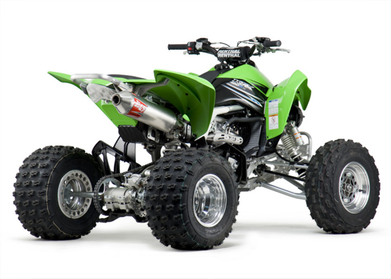 Kompletní výfukový systém YOSHIMURA RS2 Inox Kawasaki KFX 450