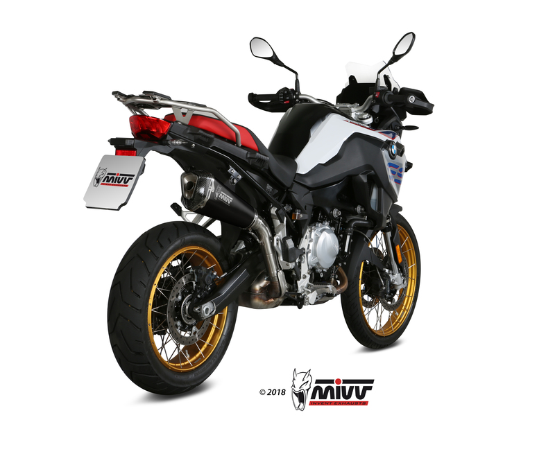Obrázek produktu MIVV Delta Race tlumič výfuku ocelová černá/karbonová koncovka BMW F850GS 00.73.B.033.LDRB