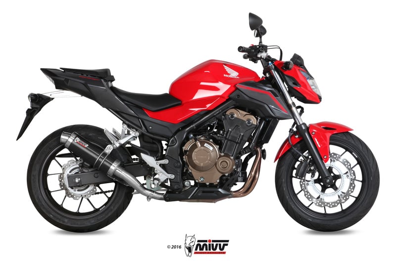 Obrázek produktu MIVV GP Ocelový černý tlumič výfuku Honda CB500F 00.73.H.062.LXB