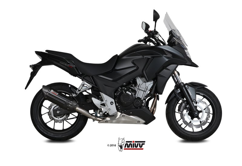 Obrázek produktu MIVV Suono Black nerezový tlumič výfuku Carbon End Cap Honda CB500F 00.73.H.062.L9