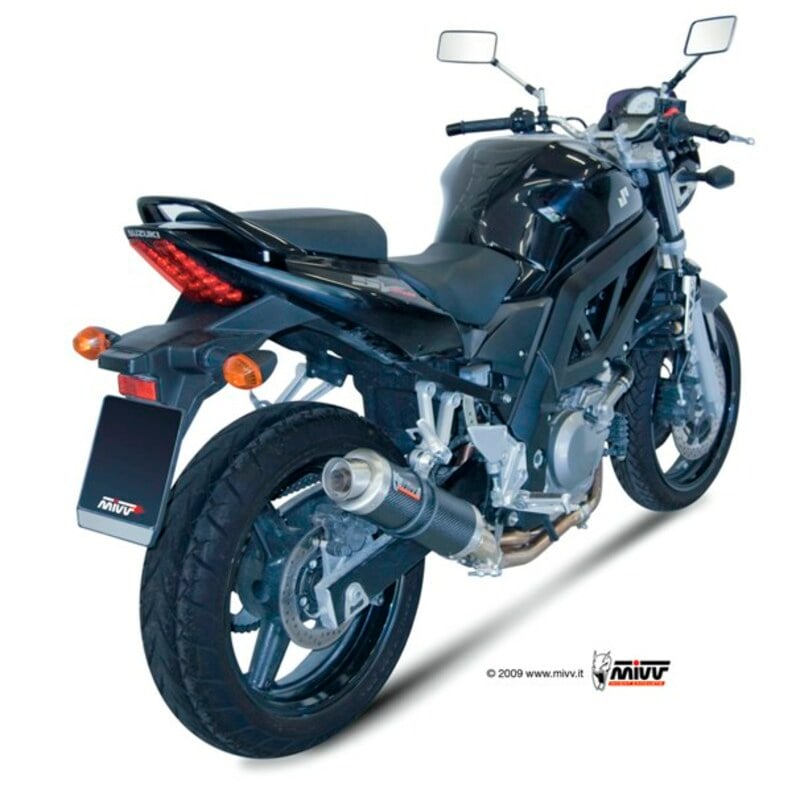 Obrázek produktu MIVV GP Slip-On (s propojovací trubkou) Karbon Suzuki SV650 00.73.S.015.L2S