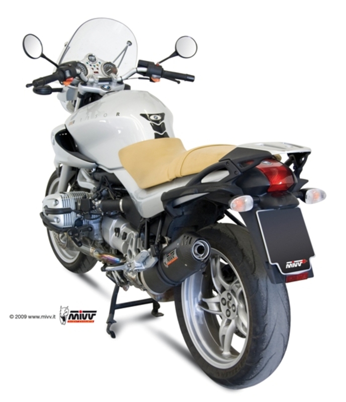 Obrázek produktu MIVV Oválná karbonová čepička Slip-On Carbon BMW R1150 R 00.73.B.009.LEC