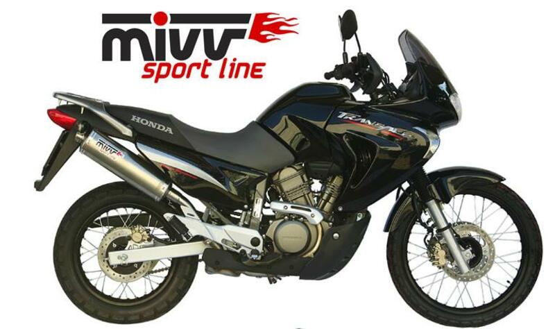 Obrázek produktu MIVV Oválné klasické nástavce z nerezové oceli Honda XL650V Transalp 00.73.H.031.LX1
