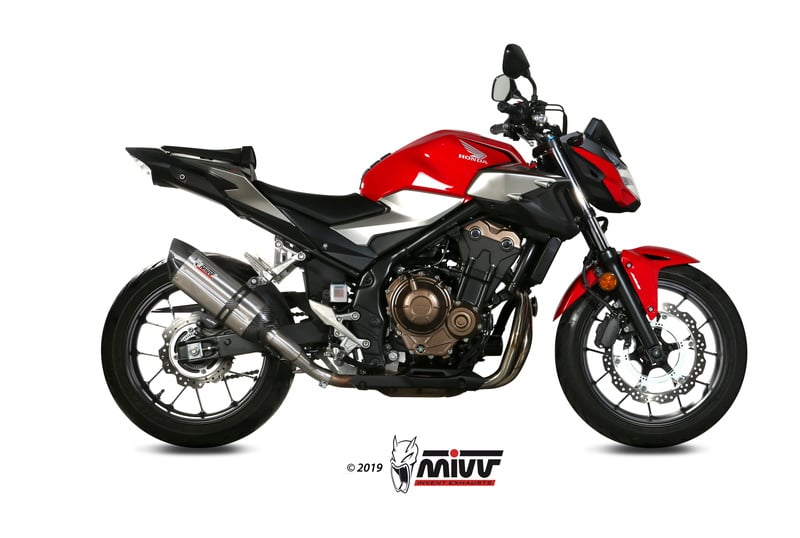 Obrázek produktu MIVV Suono Tlumič výfuku z nerezové oceli/karbonová koncovka Honda CB500F 00.73.H.075.L7