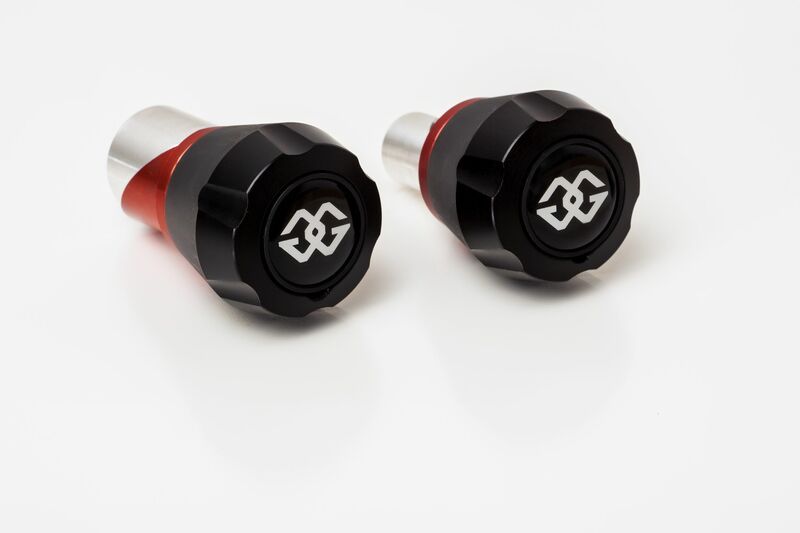 Obrázek produktu GILLES GTA Ochrana vidlice a kyvné vidlice (osa kola) černá/červená Yamaha GTA-R-Y01-BR