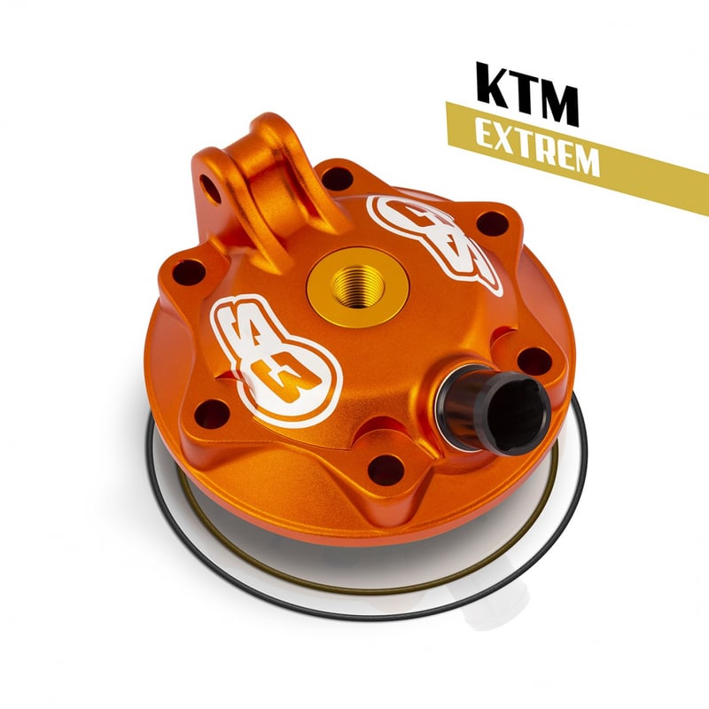 Obrázek produktu S3 Extreme Enduro Sada hlavy válců a vložek pro nízkou kompresi Orange KTM XTR-K-250-O