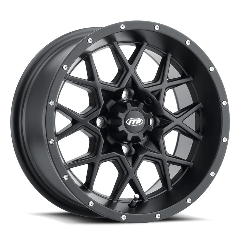 Obrázek produktu ITP Hurricane 16x7 4x156 4+3 Matte Black 1621966017B