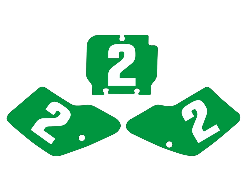 Obrázek produktu TECNOSEL štítek Nálepky Zelená Kawasaki KX125/250 34V01/000008