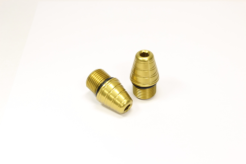 Obrázek produktu GILLES TOOLING Koncovky tyčí LG zlaté LG-0-G