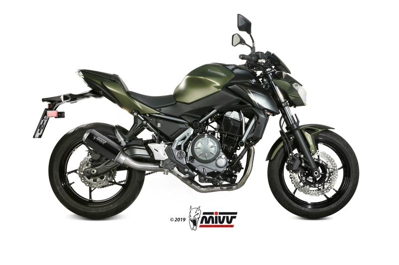 Obrázek produktu Kompletní výfukový systém MIVV MK3 - Kawasaki Ninja Z650 ​K.044.SM3C​