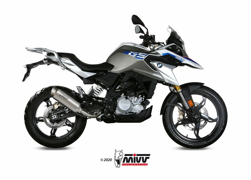 Obrázek produktu Koncovka tlumiče MIVV GP Pro z titanu/nerezové oceli BMW G310GS