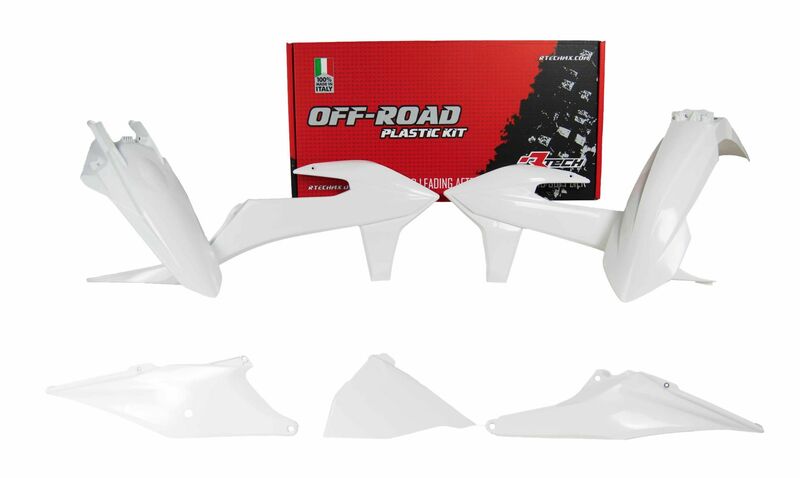 Obrázek produktu RACETECH Plastic Kit White KTM EXC R-KITKTM-BN0-420