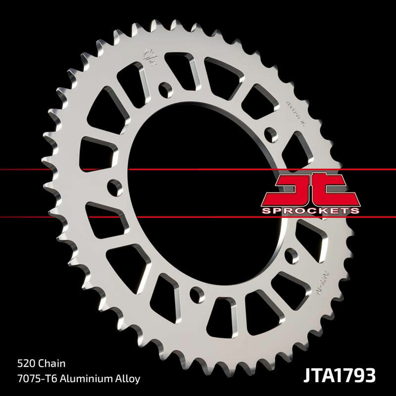 Obrázek produktu JT SPROCKETS Hliníkové ultralehké zadní kolo 1793 - 520 JTA1793.42BLK