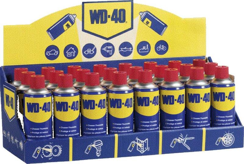 Obrázek produktu Víceúčelový stojan WD-40 - sprej 24 x 400 ml 33204