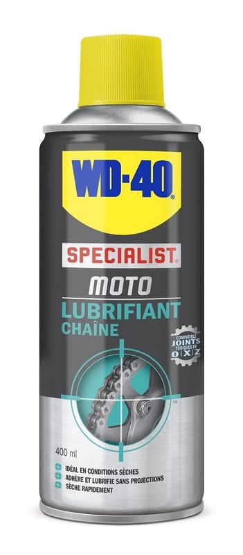 Obrázek produktu WD-40 Specialist® Motorbike Dry Conditions Chain Lube - sprej 400 ml 33786