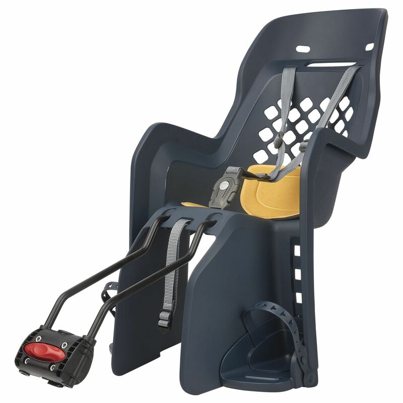 Obrázek produktu POLISPORT Joy FF 29" zadní dětská sedačka na rám - denim/žlutá 8406500007