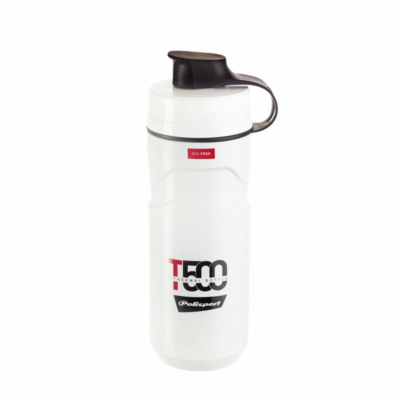 Obrázek produktu Termální láhev POLISPORT T500 bílá/červená 500/650 ml 8645500004