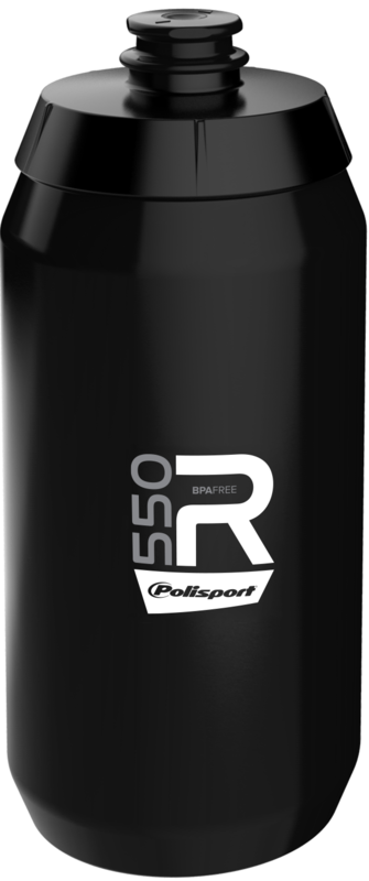 Obrázek produktu POLISPORT Láhev na vodu R550 černá se šroubovacím uzávěrem 550 ml 8645600036