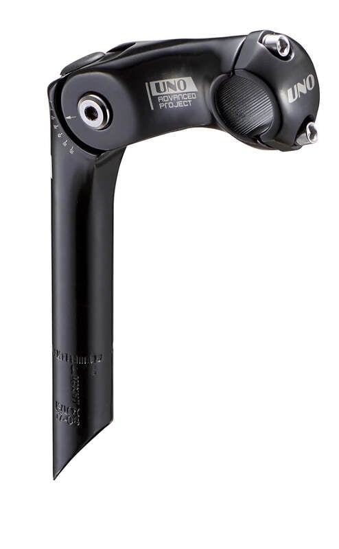 Obrázek produktu UNO Řídítka jízdního kola nastavitelný stupeň 0º-60º L:100Mm Ø25,4 Black AL-809A-B