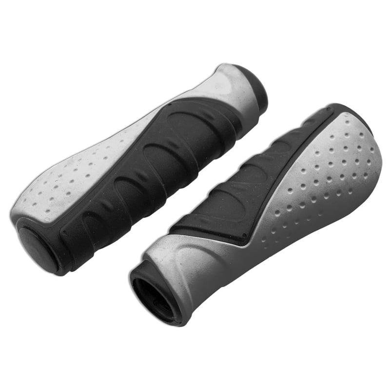 Obrázek produktu Gripy VELO Comfort Bike Grips - šedé/černé VLG-709AD3-GRAY+BK