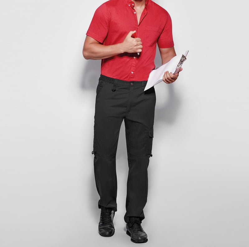 Obrázek produktu BIHR Dílenské kalhoty Protect Black Velikost 50 PROTECT50