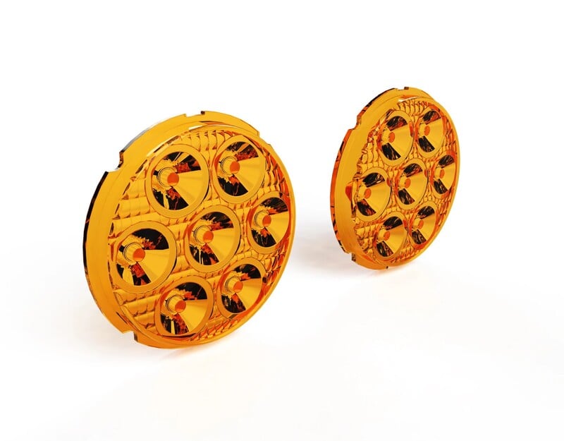Obrázek produktu Sada čoček DENALI pro světla D7 Amber - po páru DNL.D7.10100