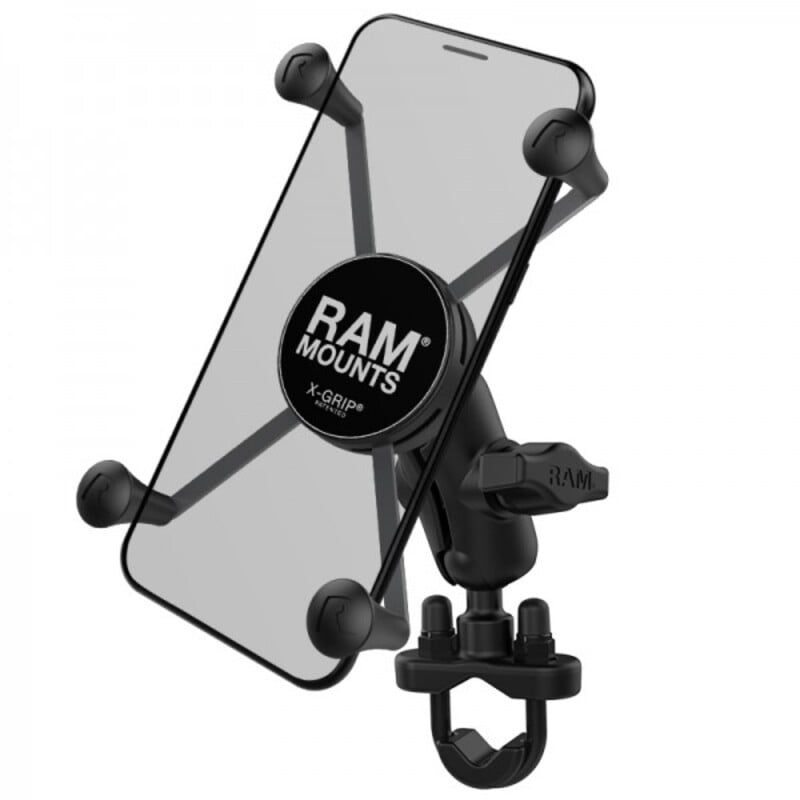 Obrázek produktu RAM MOUNTS X-Grip® držák telefonu na krátké rameno s U-šroubem na řídítkách - velké telefony RAM-B-149Z-A-UN10