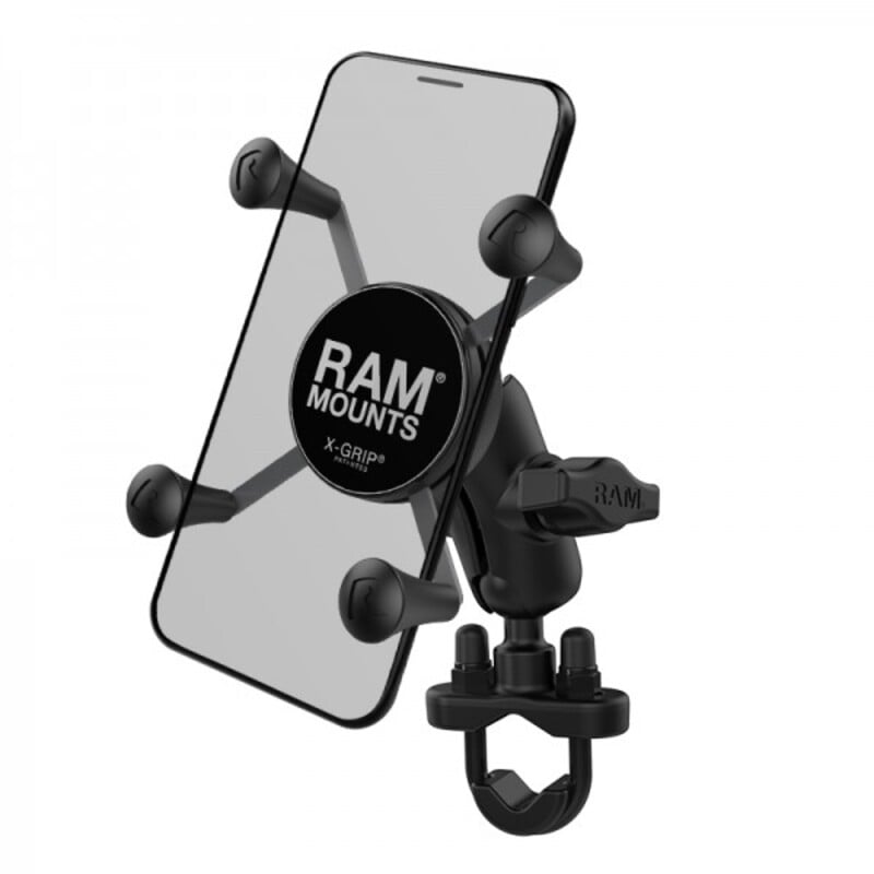 Obrázek produktu RAM MOUNTS Držák telefonu X-Grip® s krátkým ramenem a U-šroubem na řídítkách RAM-B-149Z-A-UN7