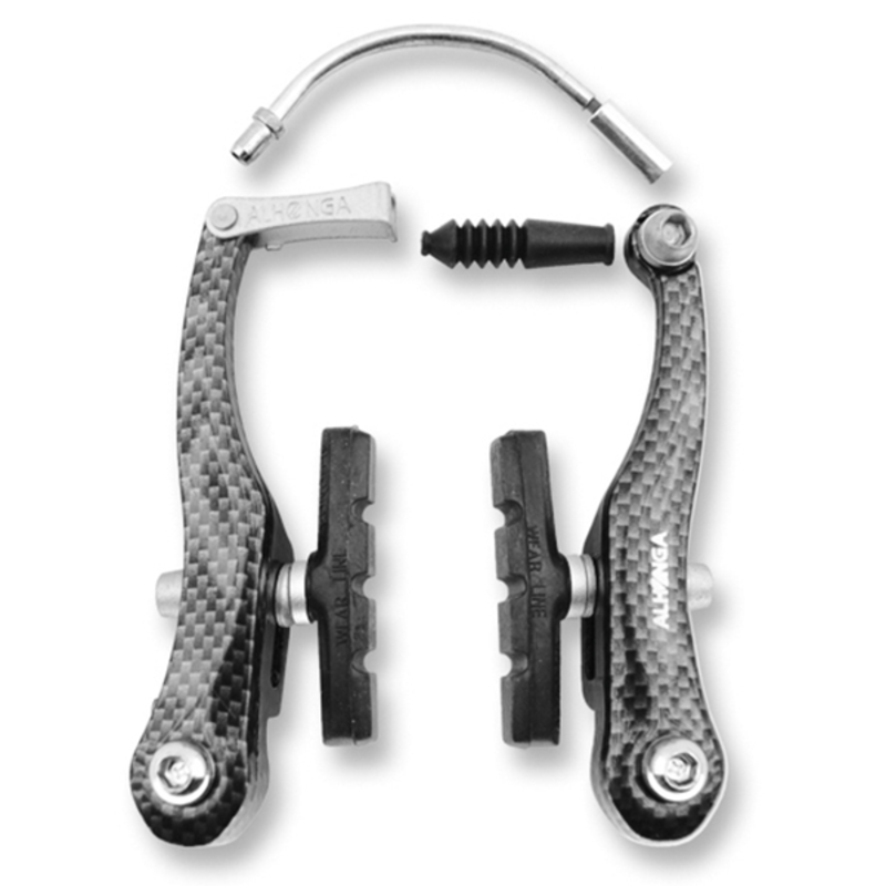 Obrázek produktu ALHONGA V-Brake Set Aluminum Carbon Fiber Look HJ-806ADO-CF