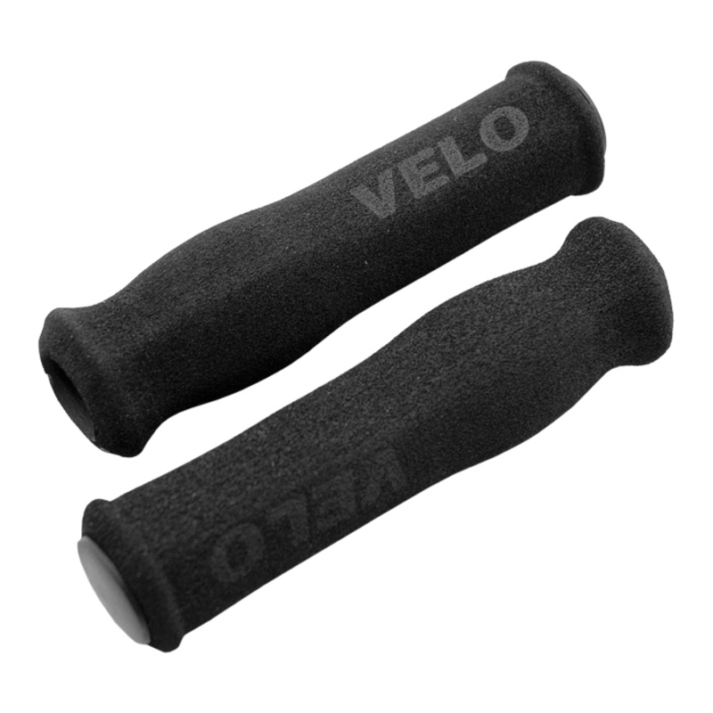 Obrázek produktu Pěnové šestihranné rukojeti pro jízdní kola Velo Black VLG-059-6A-