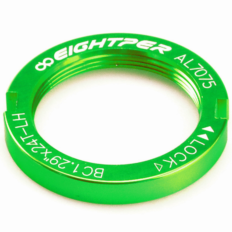 Obrázek produktu Fixie Sprocket Lockring EIGHTPER - eloxovaný zelený CG50-GREEN