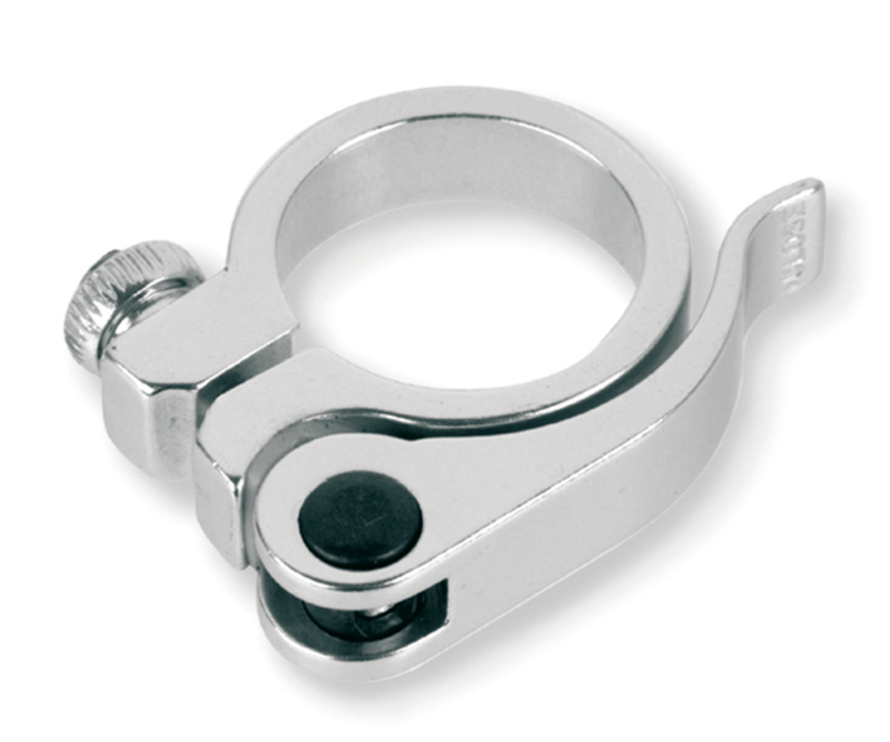 Obrázek produktu V BIKE Rychloupínací svorka podsedlovky jízdního kola Ø28,6 mm bílá XTB-C -28.6