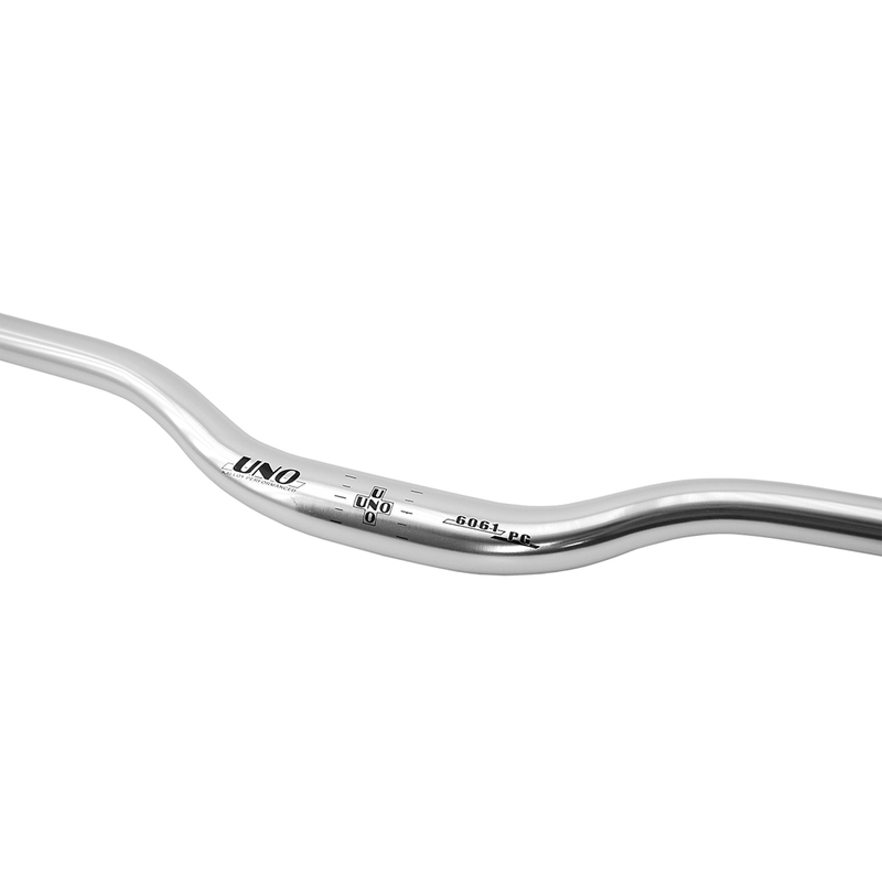 Obrázek produktu UNO řídítka na kolo Mtb / City Rise Bar Ø31,8 640Mm Silver HB-RB11-31,8-SILVER