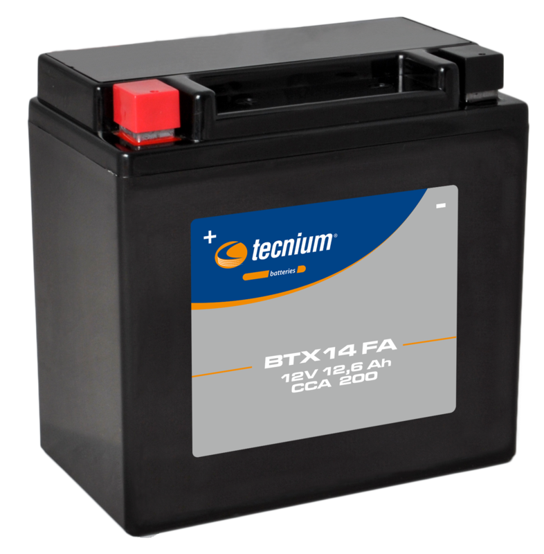 Obrázek produktu Bezúdržbová baterie TECNIUM s tovární aktivací - BTX14 820681