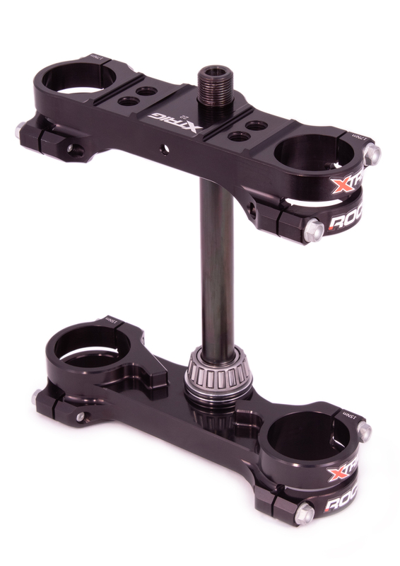 Obrázek produktu XTRIG ROCS Tech Triple Clamp Offset 22 mm - černá Husqvarna TC65 40704006